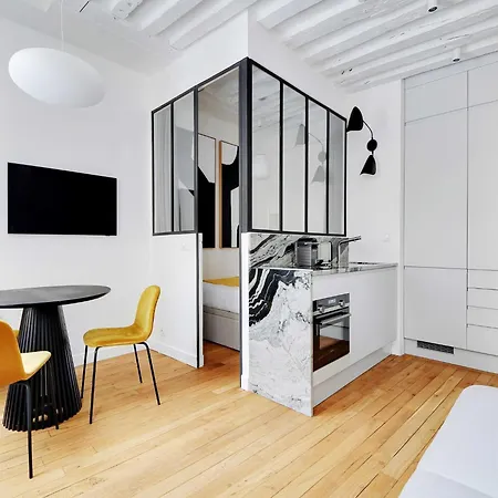 Cosy Appt - Sentier Les Halles - Mobility Lease Lägenhet