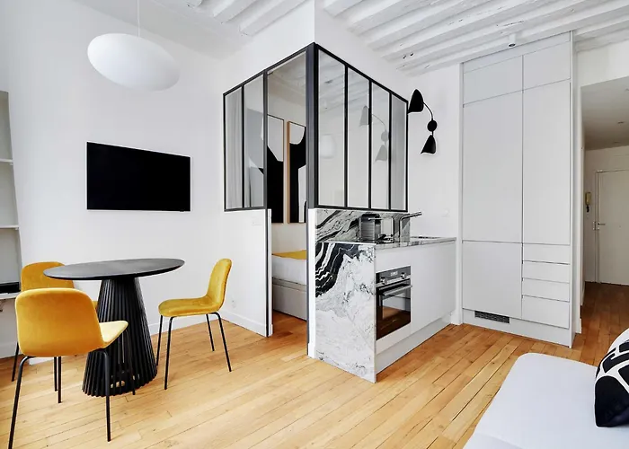 Cosy Appt - Sentier Les Halles - Mobility Lease Lägenhet